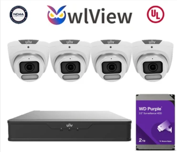 4-Camera 1080p Security Kit