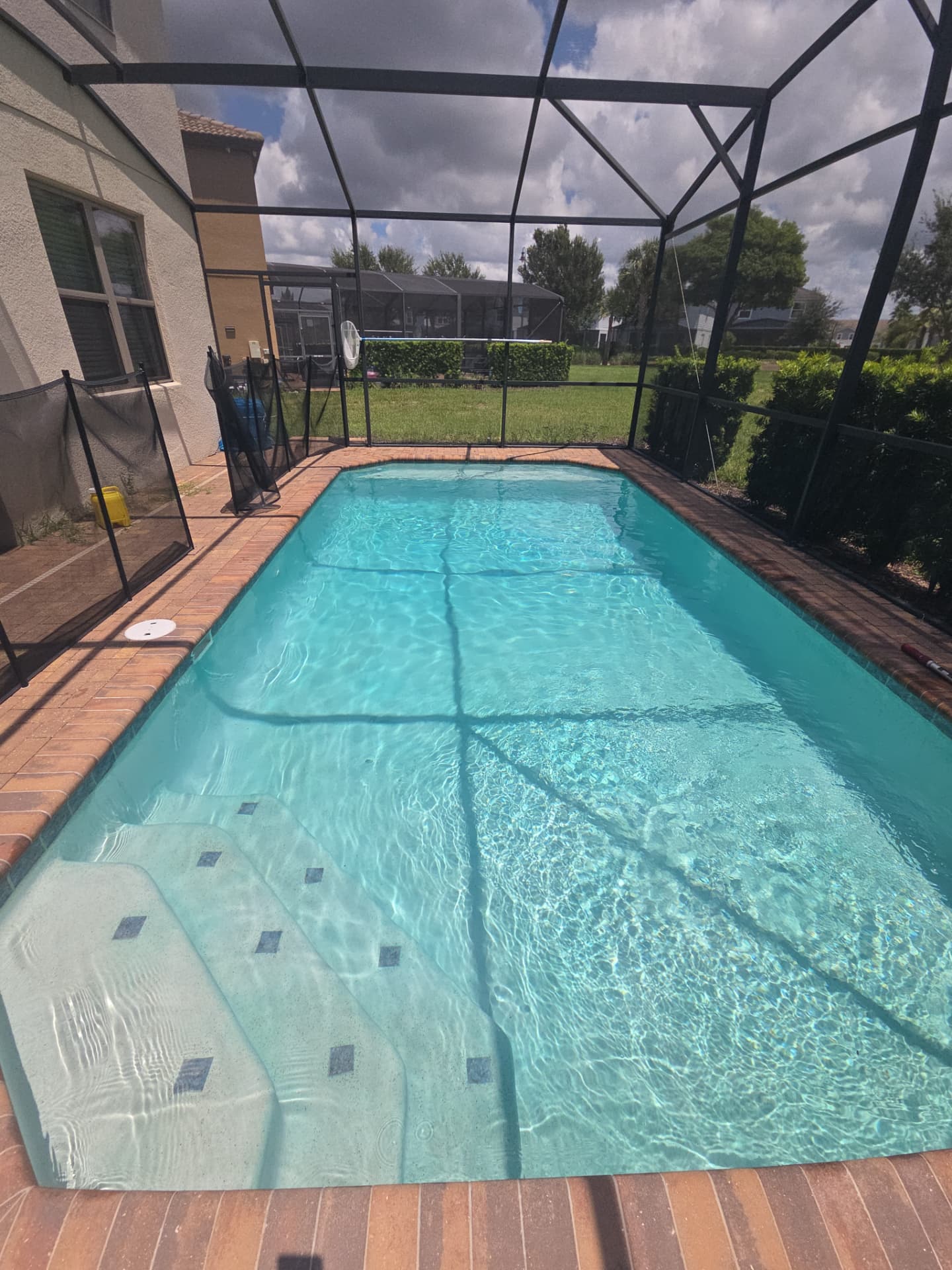Pool Cleaning work sample 1